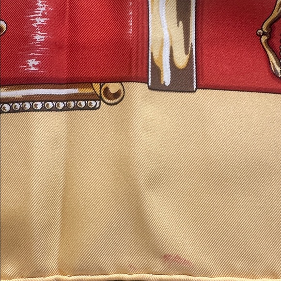 100% Authenic Hermes carre 90 Chevaux DE Trait scarf - Picture 11 of 14